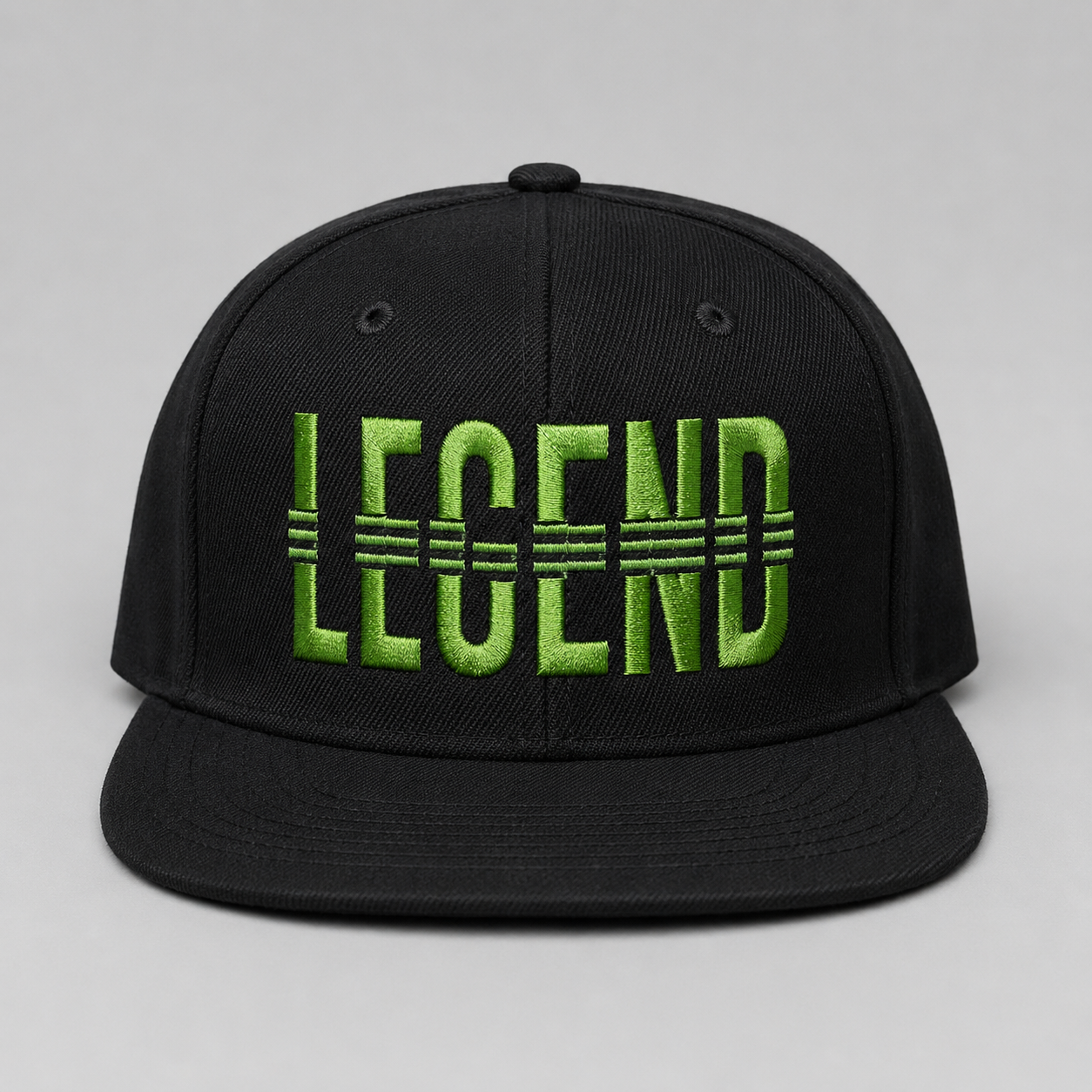 Legend black and green snapback